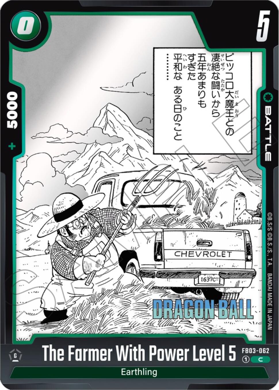 The Farmer With Power Level 5