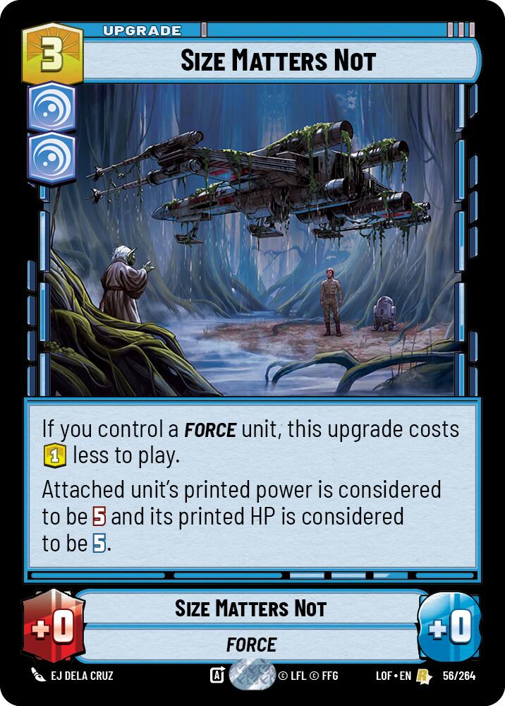 Size Matters Not