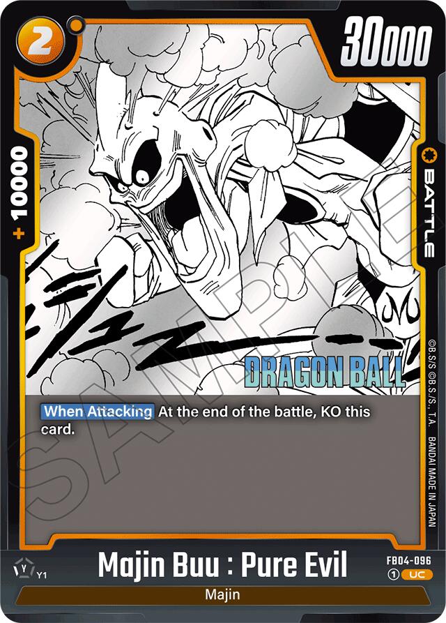 Majin Buu : Pure Evil - FB04-096