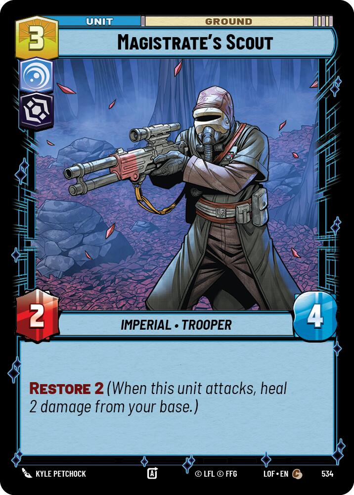Magistrate's Scout (Foil)