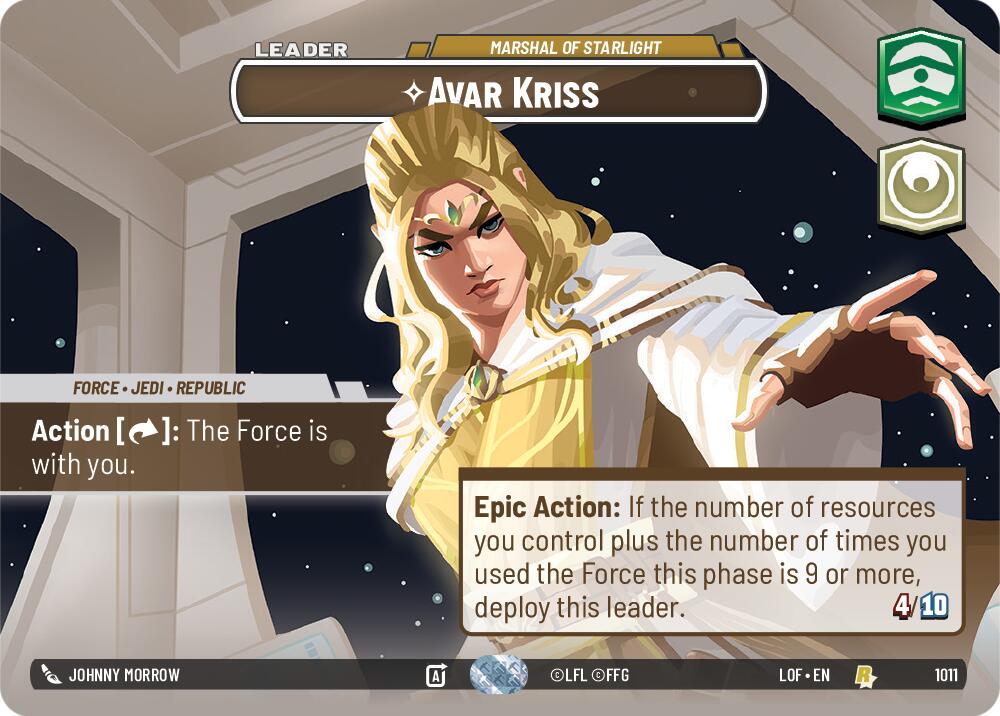 Avar Kriss - Marshal of Starlight (Showcase)