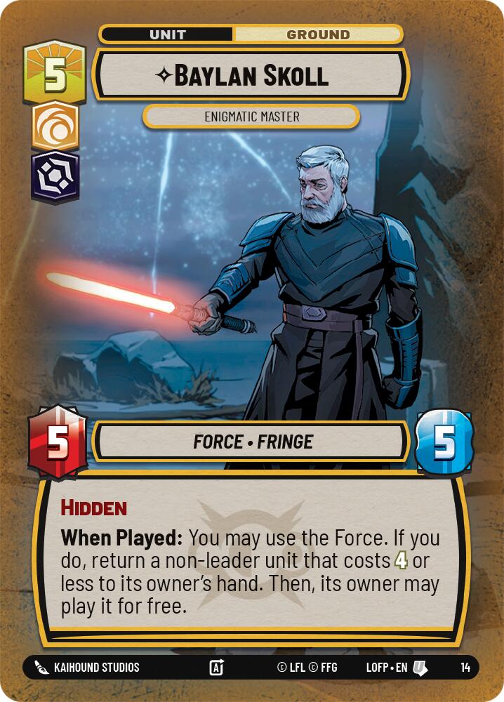 Baylan Skoll - Enigmatic Master
