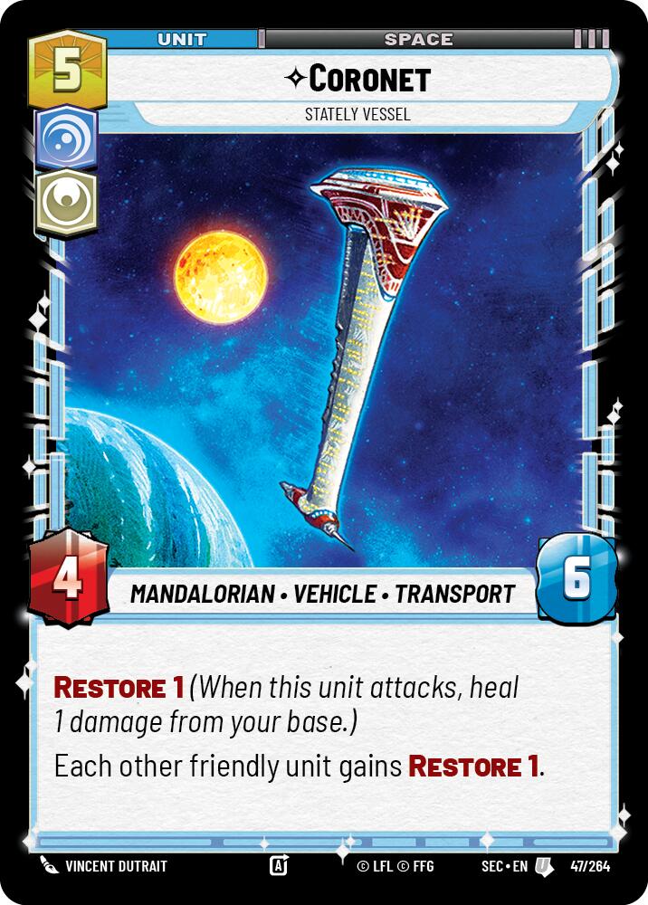 Coronet - Stately Vessel