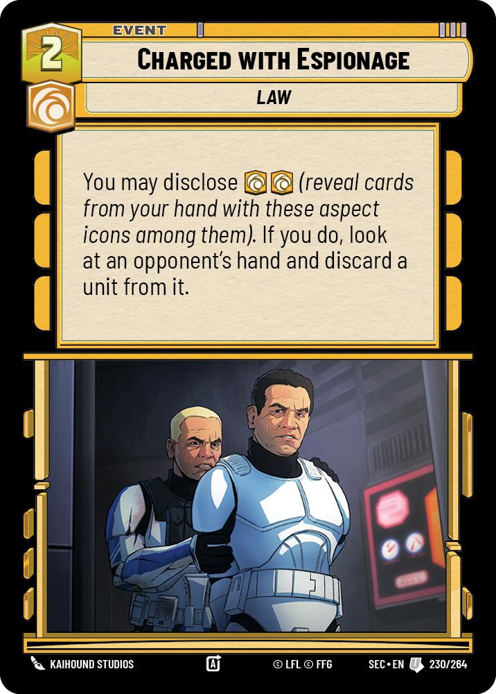 Charged with Espionage