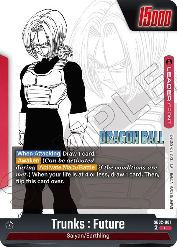 Trunks : Future - SB02-001 (Back)