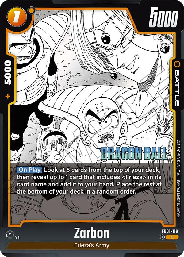 Zarbon - FB01-116