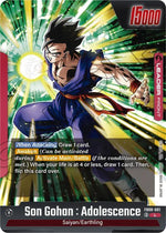 Son Gohan : Adolescence - FB08-001 (Back)