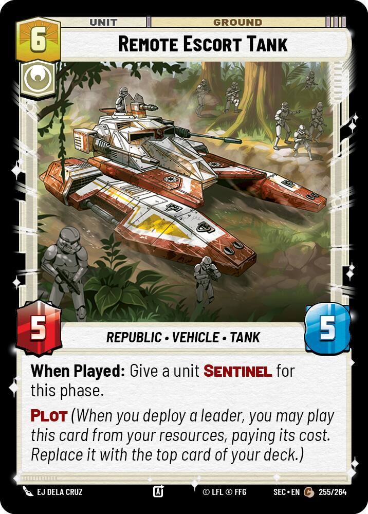 Remote Escort Tank