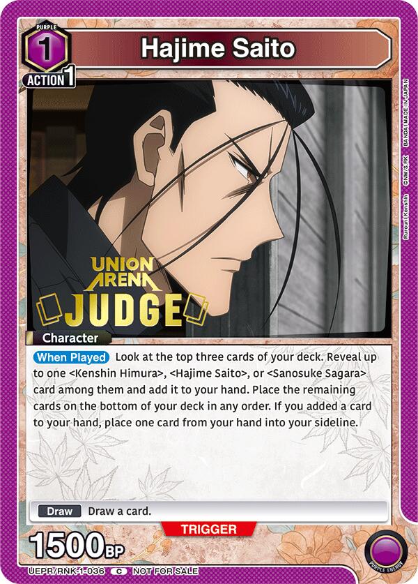 Hajime Saito (036) (Judge Pack)