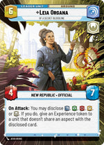 Leia Organa - Of A Secret Bloodline (Hyperspace) (Back)