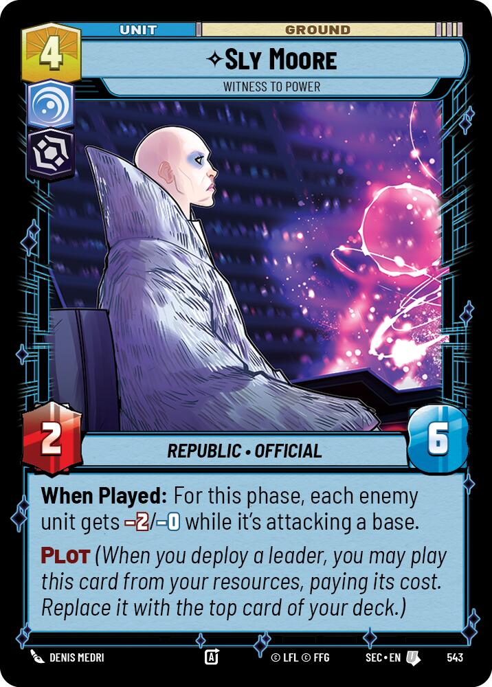 Sly Moore - Witness to Power (Foil)
