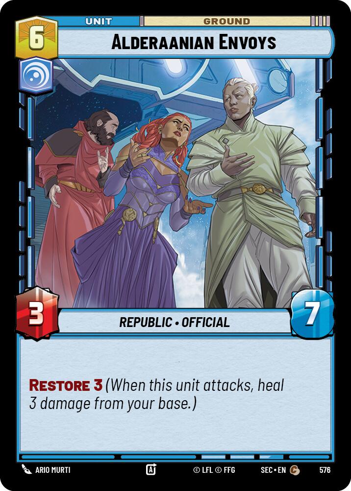Alderaanian Envoys (Foil)