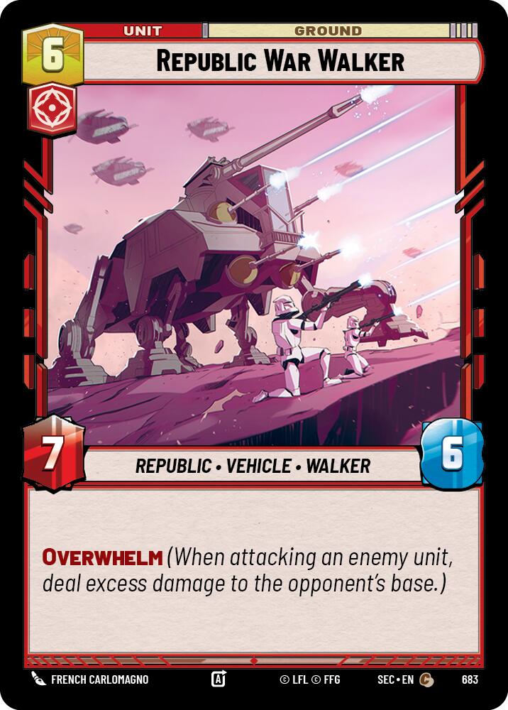 Republic War Walker (Foil)