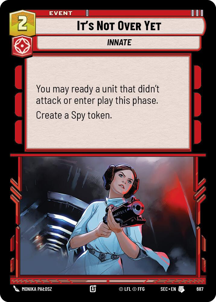It's Not Over Yet (Foil)