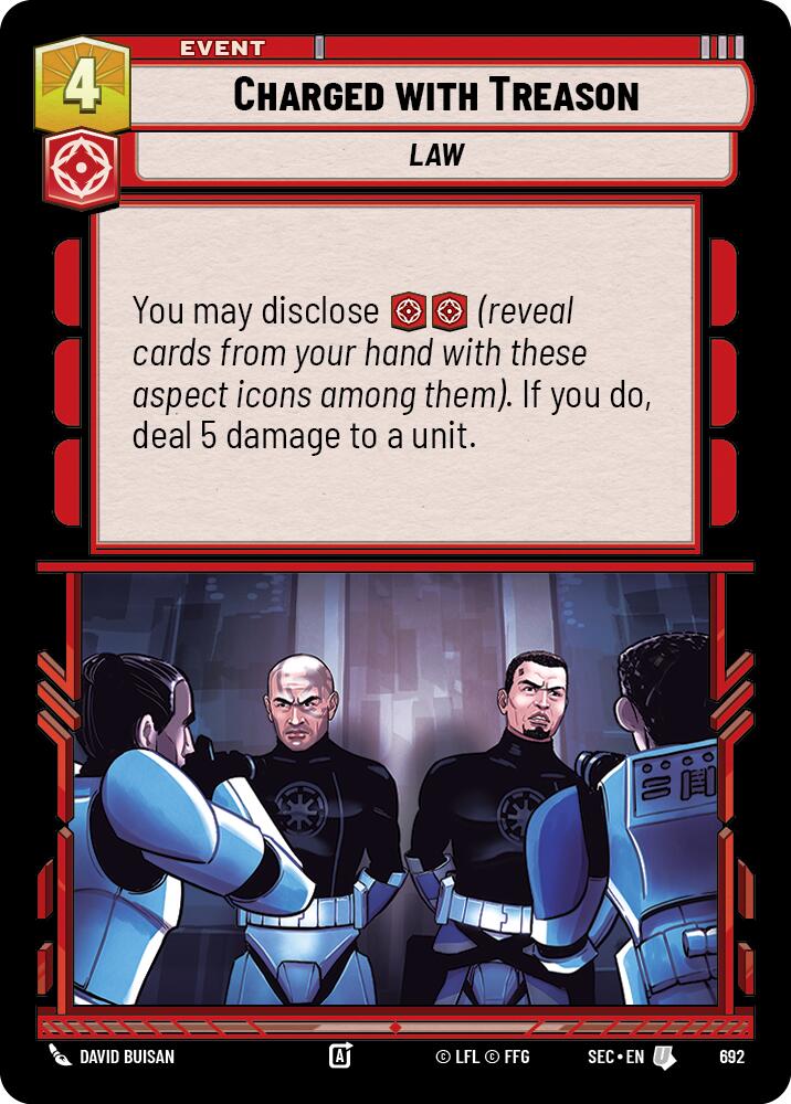 Charged with Treason (Foil)