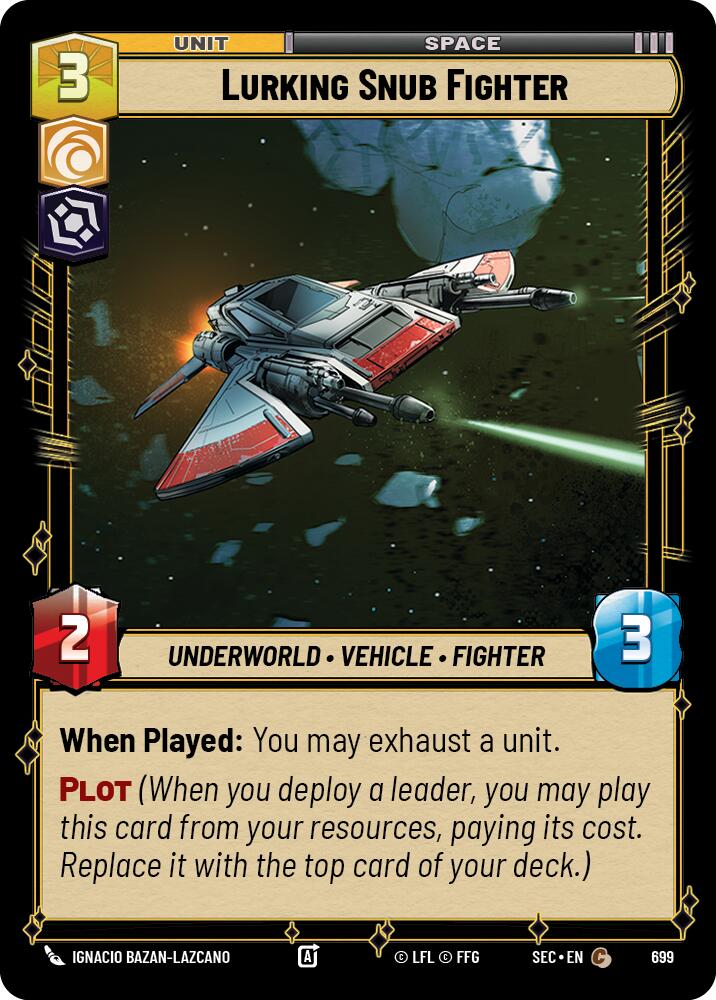 Lurking Snub Fighter (Foil)