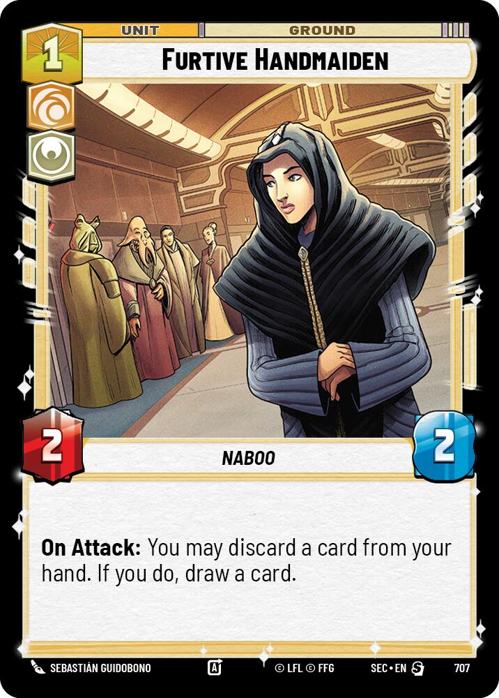 Furtive Handmaiden (Foil)