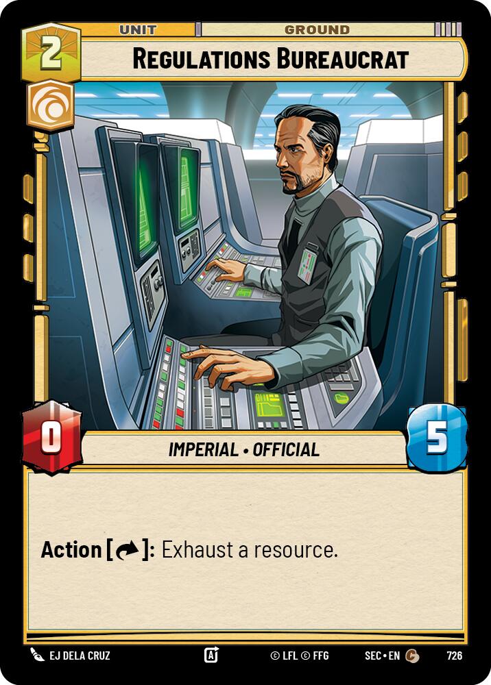 Regulations Bureaucrat (Foil)