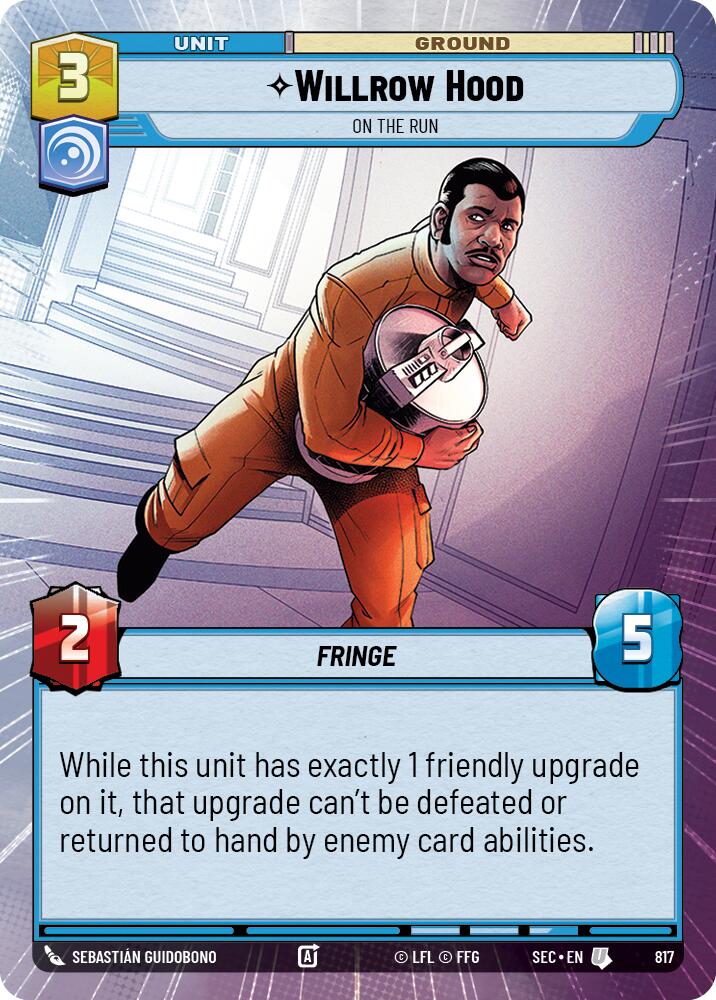 Willrow Hood - On the Run (Hyperspace Foil)