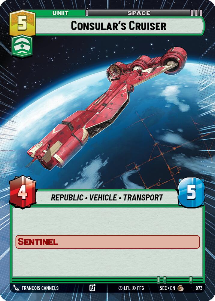 Consular's Cruiser (Hyperspace Foil)