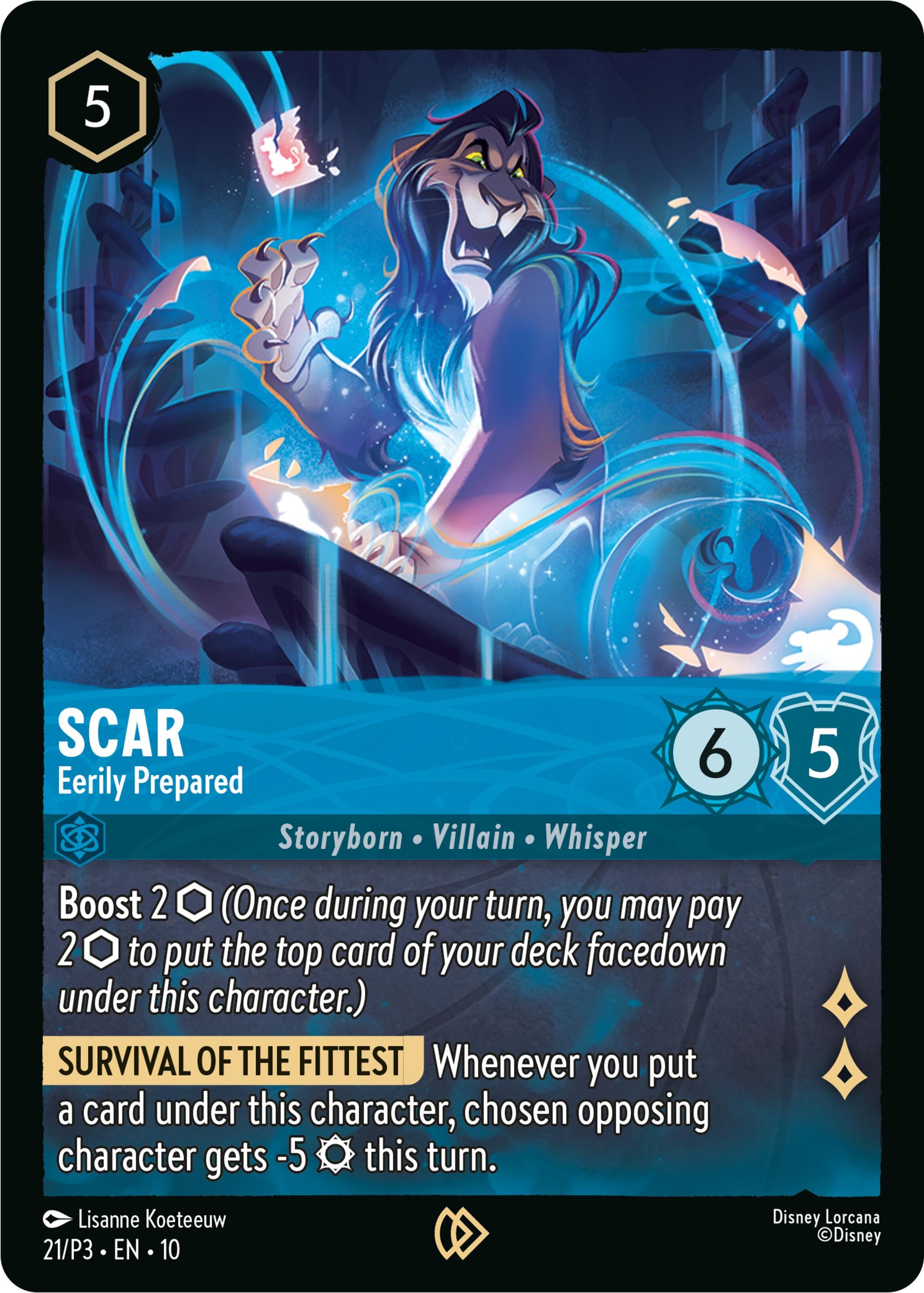 Scar - Eerily Prepared