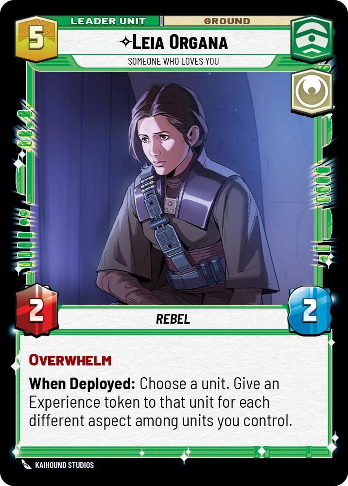 Leia Organa - Someone Who Loves You (Back)