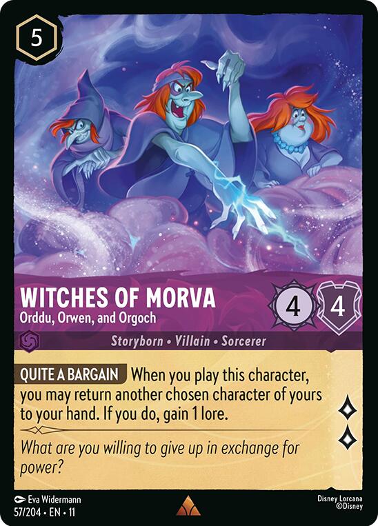 Witches of Morva - Orddu, Orwen, and Orgoch
