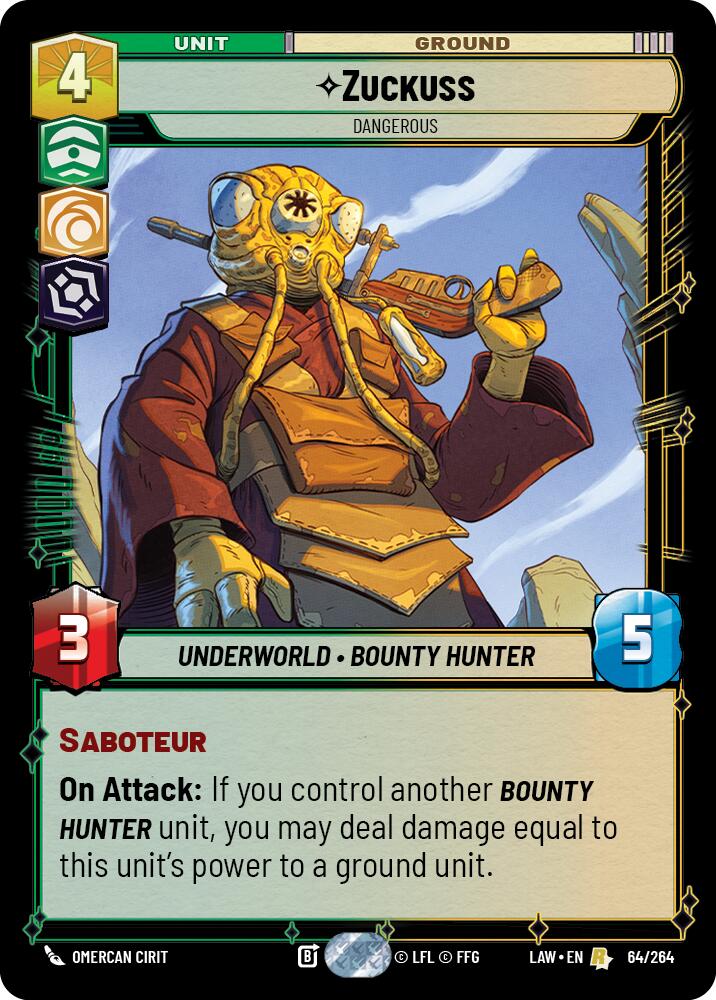 Zuckuss - Dangerous