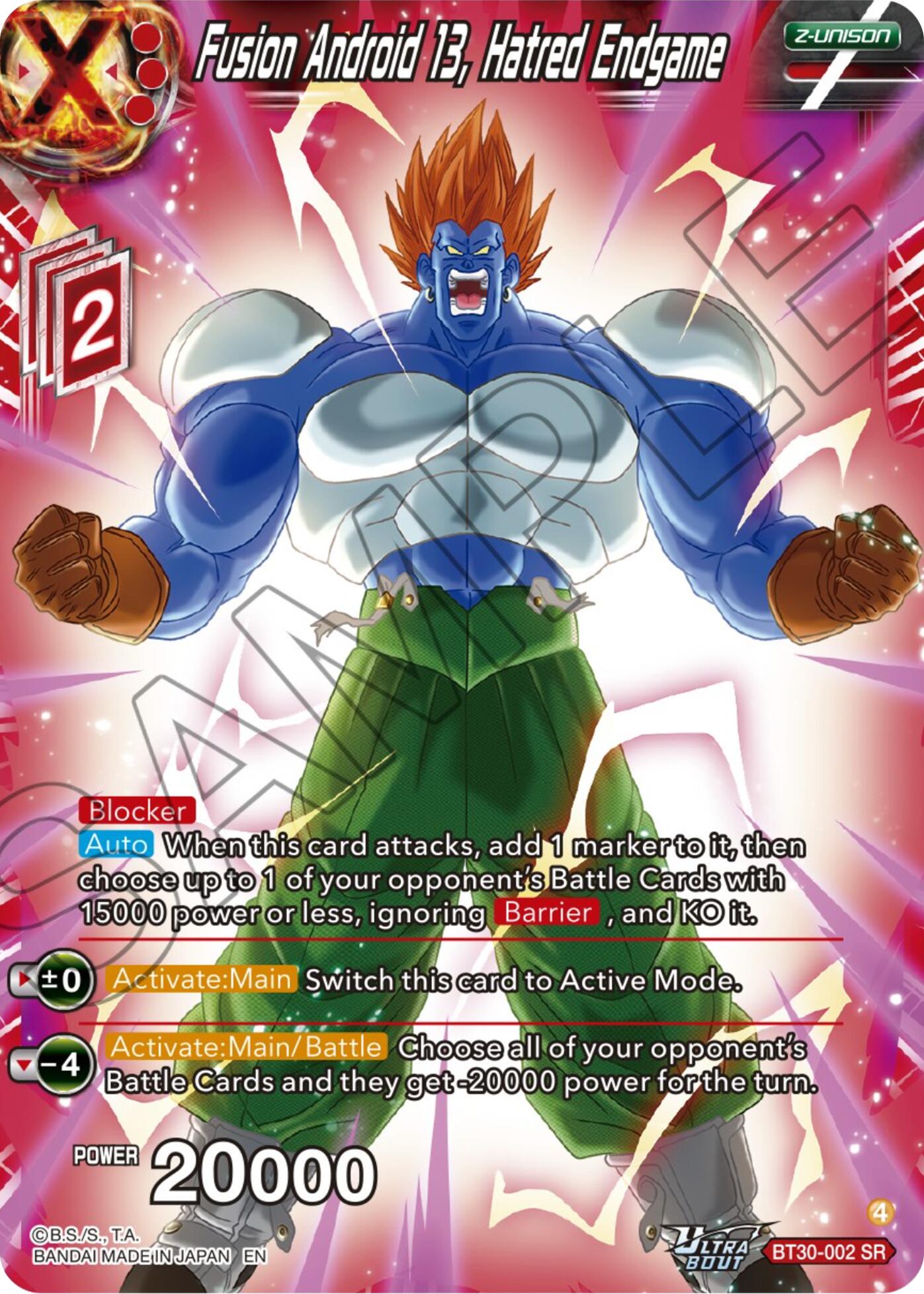 Fusion Android 13, Hatred Endgame