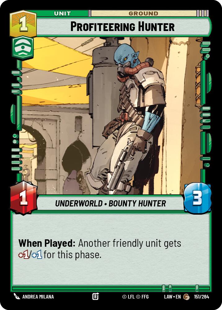 Profiteering Hunter