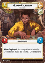 Lando Calrissian - Full Sabacc (Hyperspace) (Back)