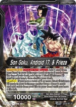 Son Goku, Android 17, & Frieza // Universe 7 Team-Up (Back)