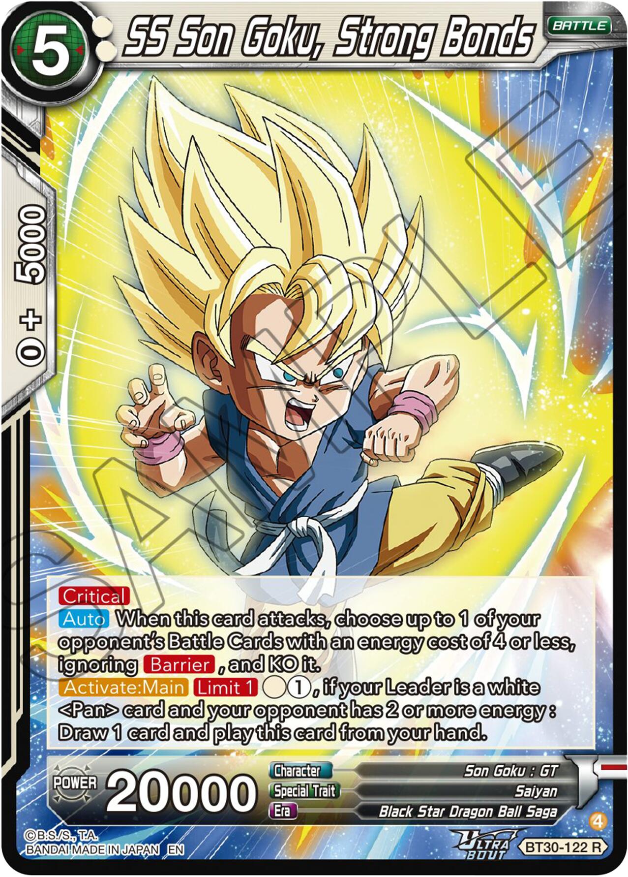 SS Son Goku, Strong Bonds