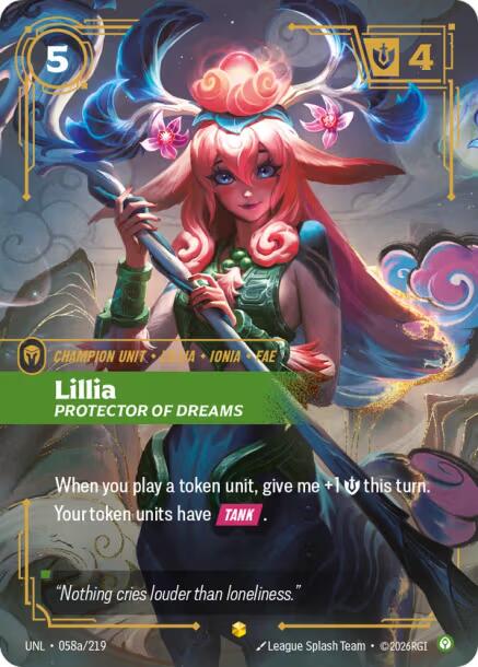 Lillia - Protector of Dreams (Alternate Art)