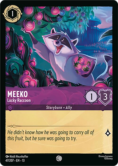 Meeko - Lucky Raccoon