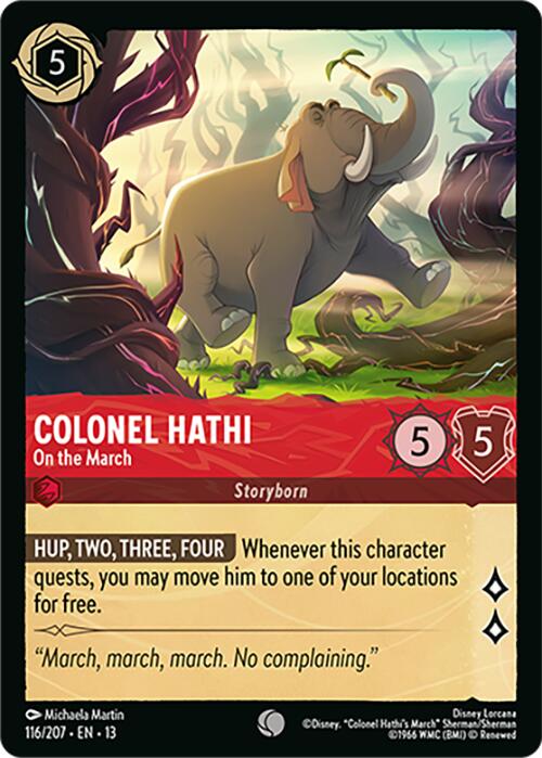 Colonel Hathi - On the March