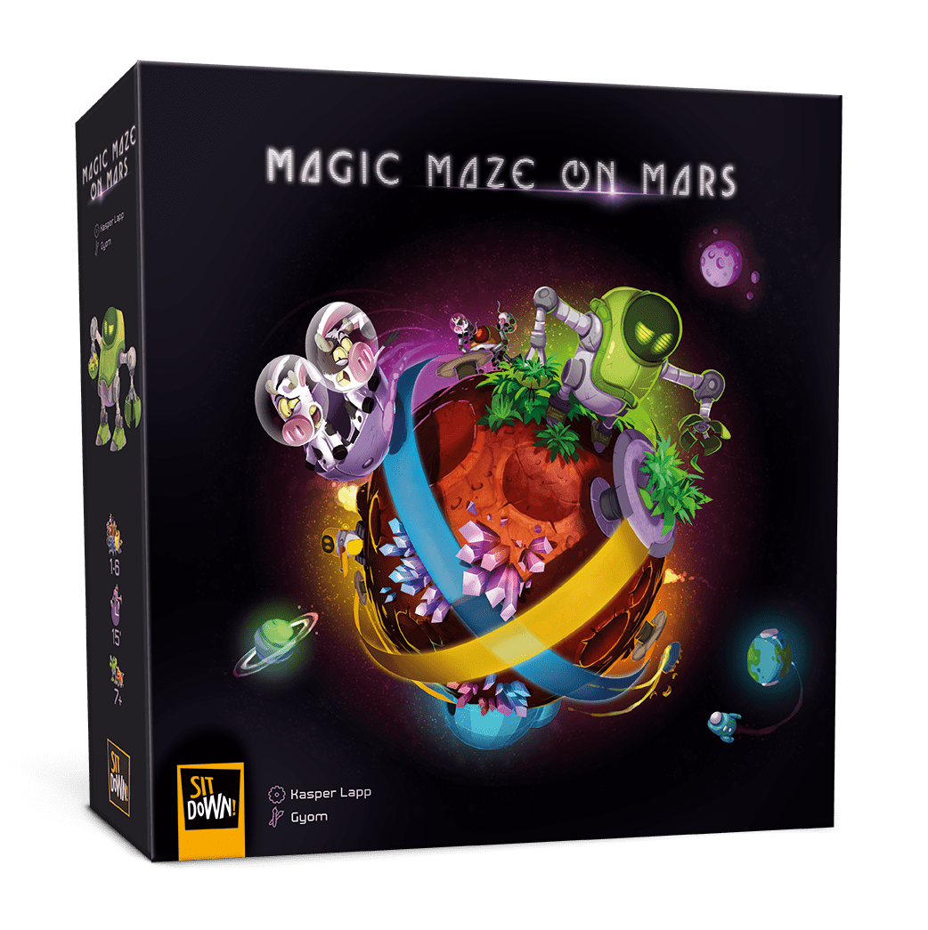 Magic Maze on Mars – Jeu de société (Multilingue)
