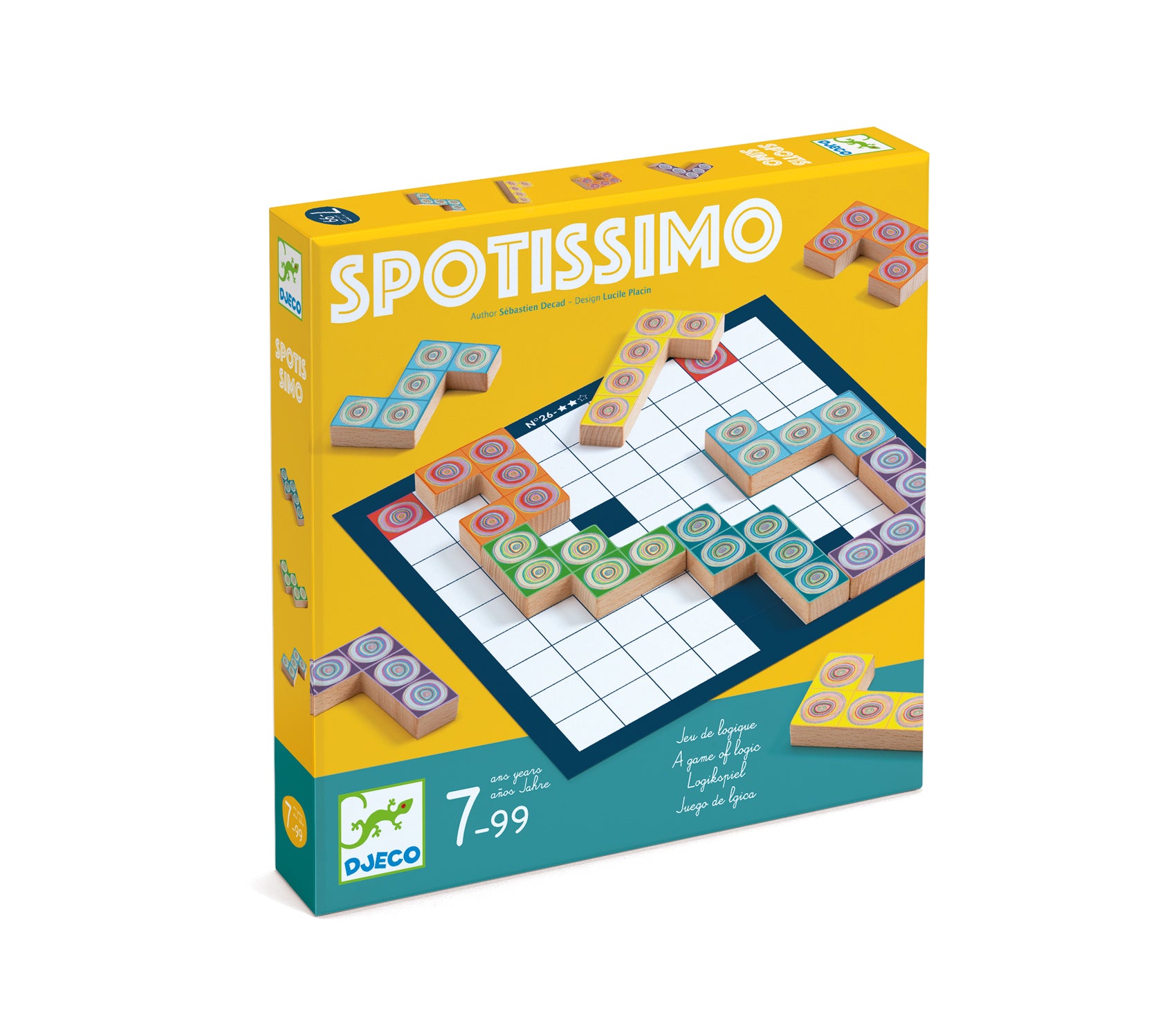 Spotissimo – Logic and Puzzle Game | Djeco (Multilingual)