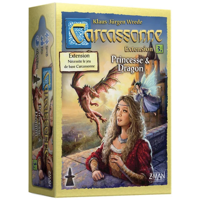 Carcassonne: The Princess & The Dragon – Expansion 3 (French)
