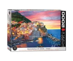 Eurographics Manarola At Dusk - Italy