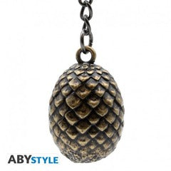 HOUSE OF THE DRAGON - Keychain 3D Dragon Egg