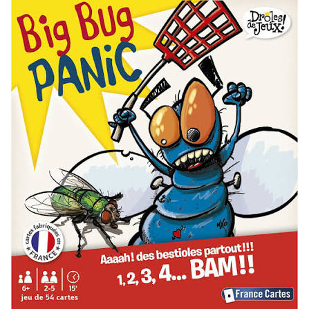 Big Bug Panic – Fast-Paced Card Game (French Version)