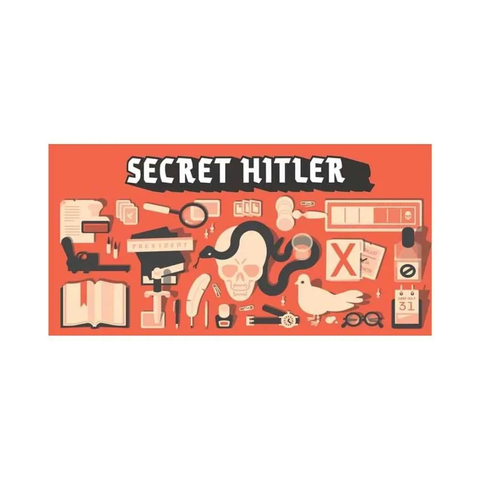 Secret Hitler – Social Deduction Board Game (English)