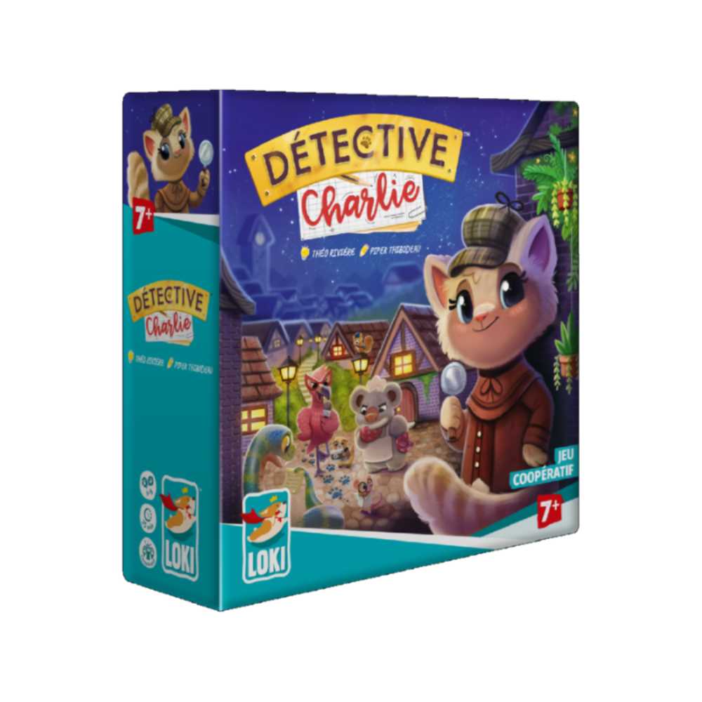Detective Charlie – Cooperative Mystery Game (French Edition)