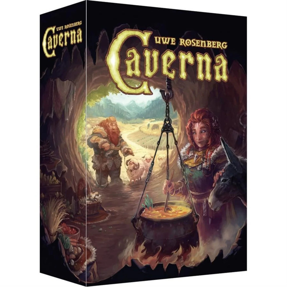 Caverna: The Cave Farmers – Strategy Board Game (French)