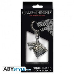 GAME OF THRONES - Keychain 3D Stark