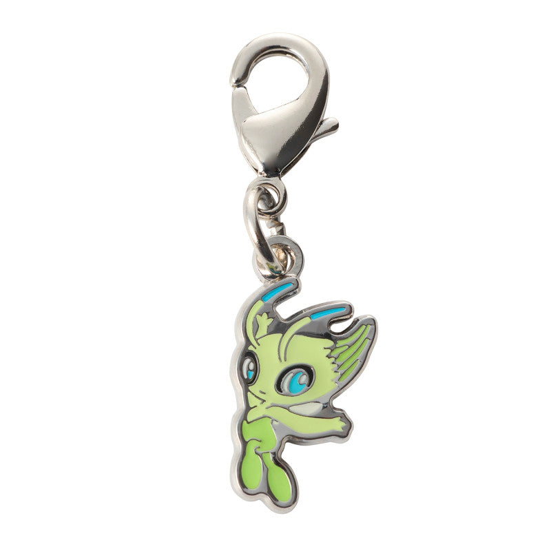 Metal Keychain Celebi Pokémon National Pokédex
