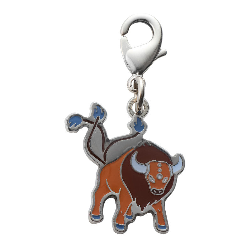 Metal Keychain Tauros Pokémon National Pokédex