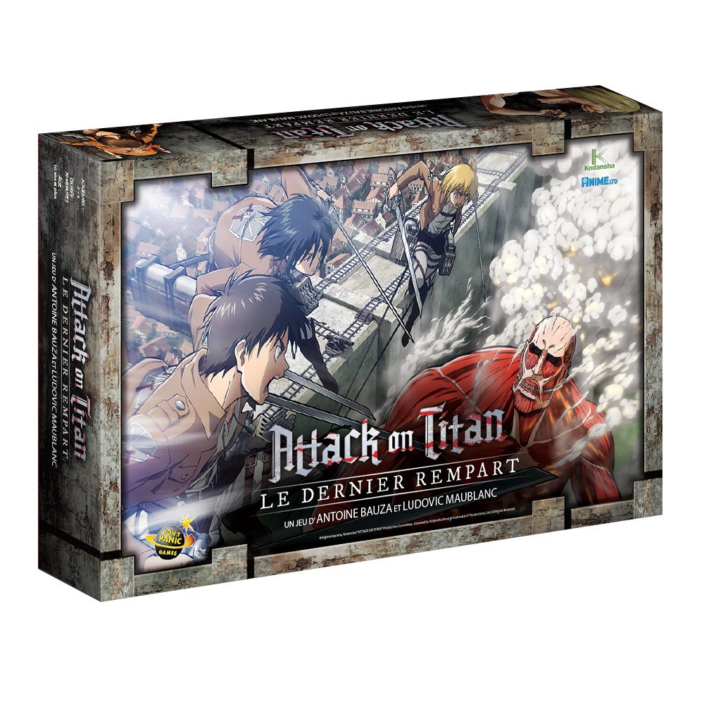 Attack on Titan: The Last Stand – Board Game (French Edition)