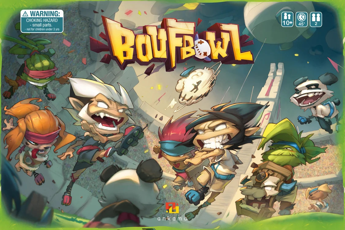 Boufbowl – Two-Player Strategy Board Game | Ankama Sun-faded